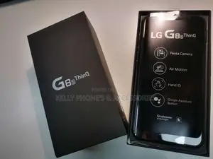 New LG G8S ThinQ 128 GB Black