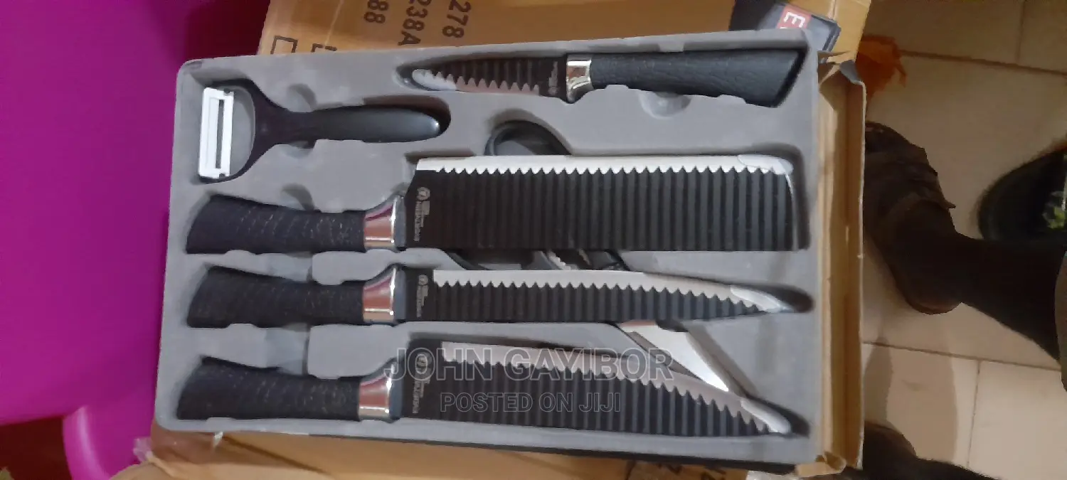 High Quality 6 in 1 Kitchen Knife Set