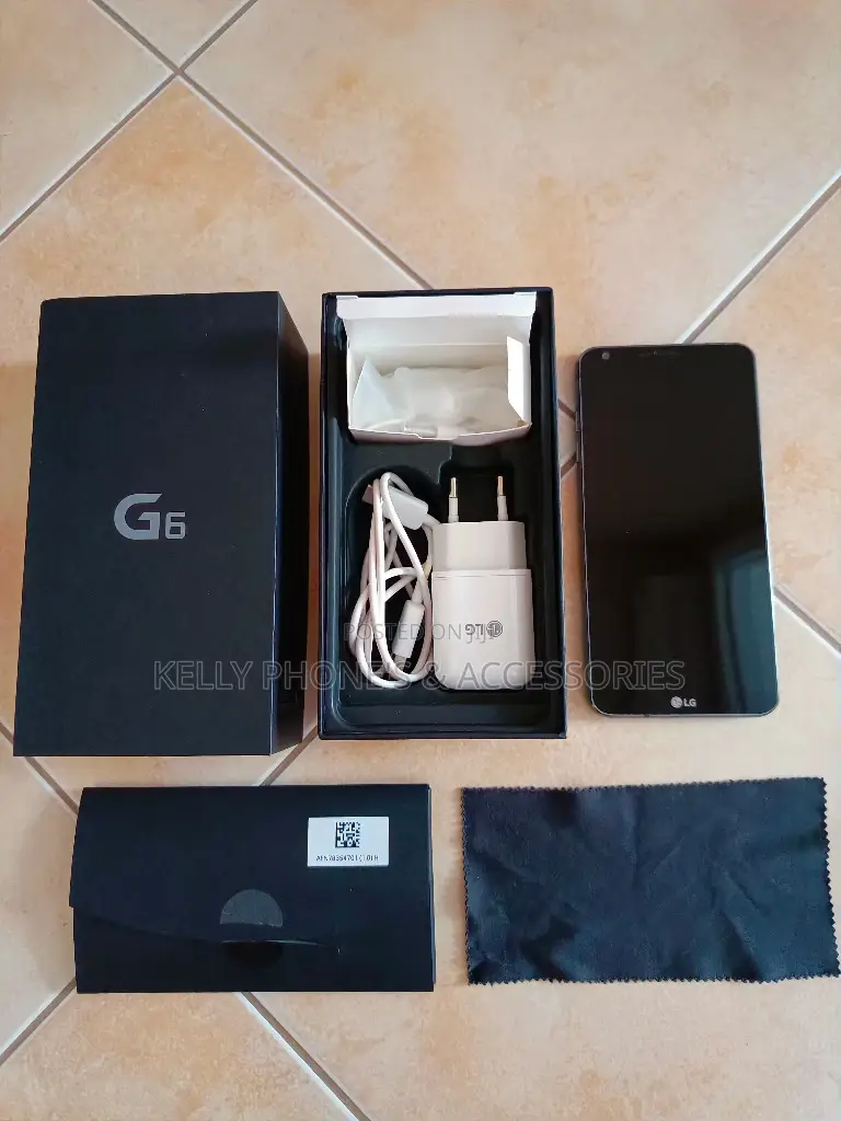New LG G6 64 GB Black