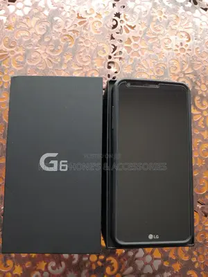 New LG G6 64 GB Black