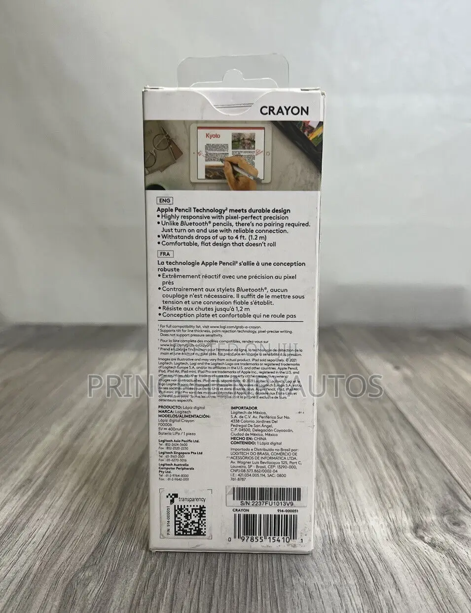 Logitech Crayon Digital Pencil for iPad ‎(914-000051)