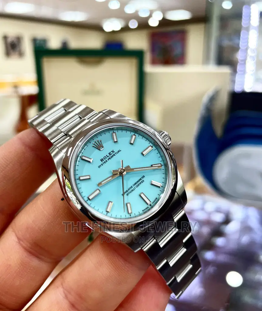Rolex Oyster Perpetual Tiffany Blue New