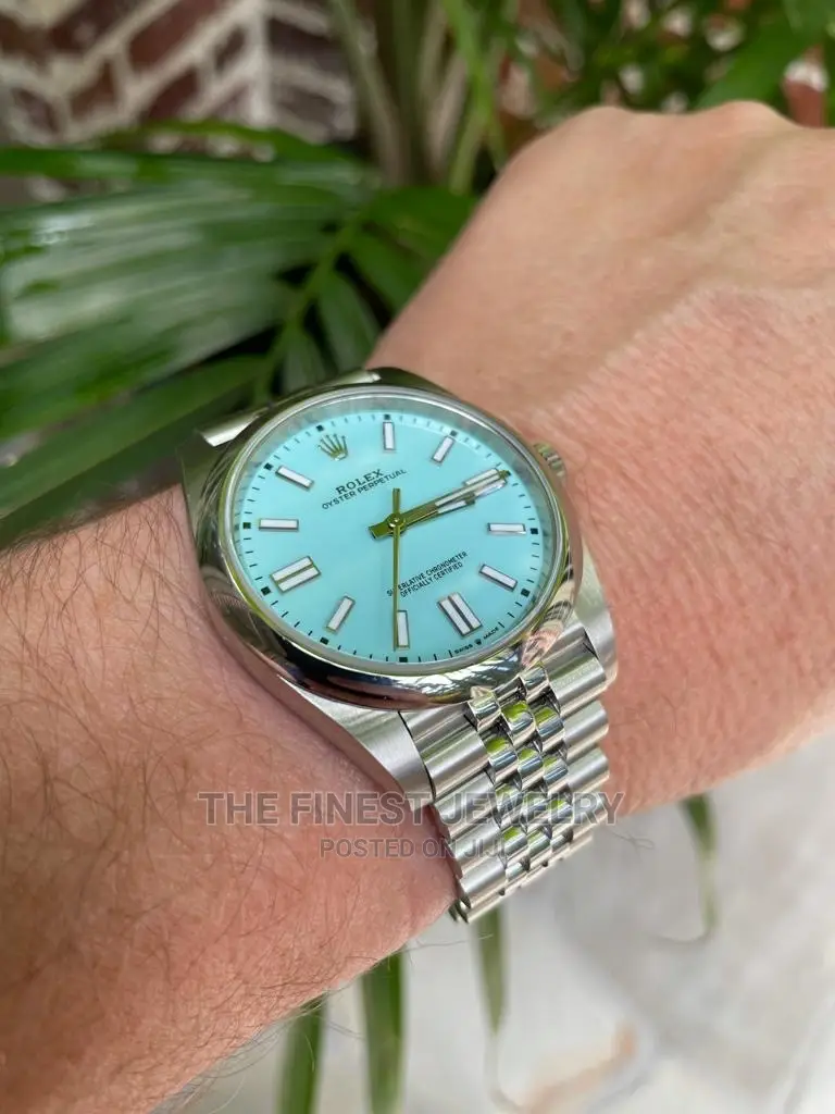 Rolex OP41 “Tiffany” on Jubilee