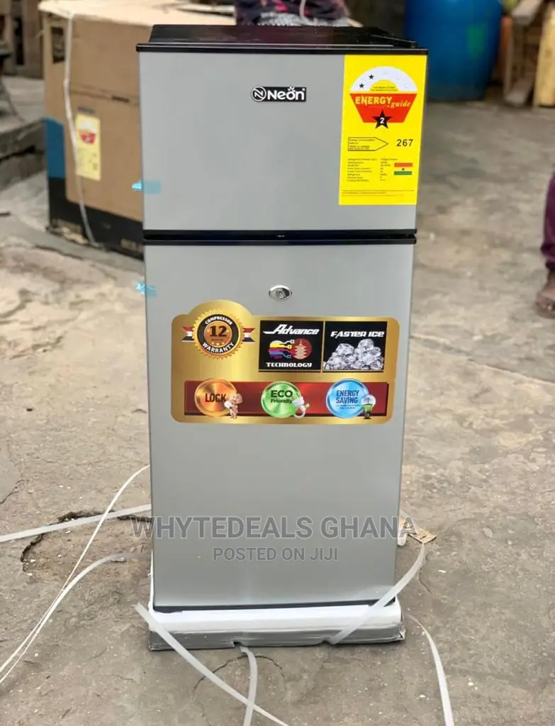 Neon 132 Litres Double Door Refrigerator Energy Efficient