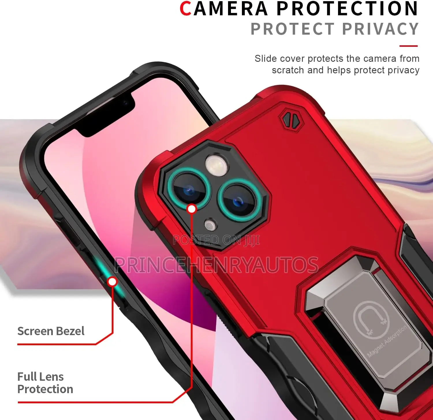 TORRTOWAY Case for iPhone 14 Plus Case With Screen Protector