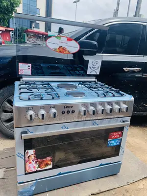 Ferre 60x60cm 4-Burner 2electric Gas Cooker With Oven