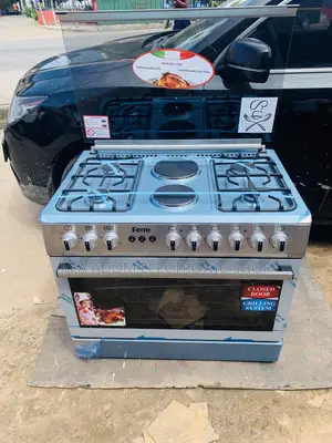 Loved Ferre 60x60cm 4-B 2electric Gas Cooker With Oven