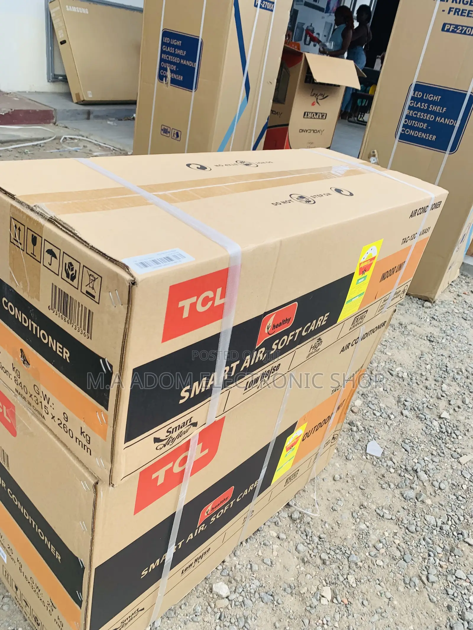 New Spotted TCL Air Conditioner 1.5 HP (3 Star ) R410 Gas AC