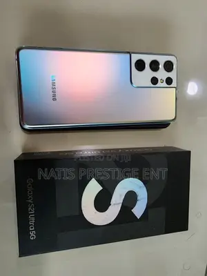 New Samsung Galaxy S21 Ultra 5G 256 GB Silver