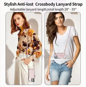 Hoerrye Crossbody Wallet Case Women for iPhone 14 Pro Max