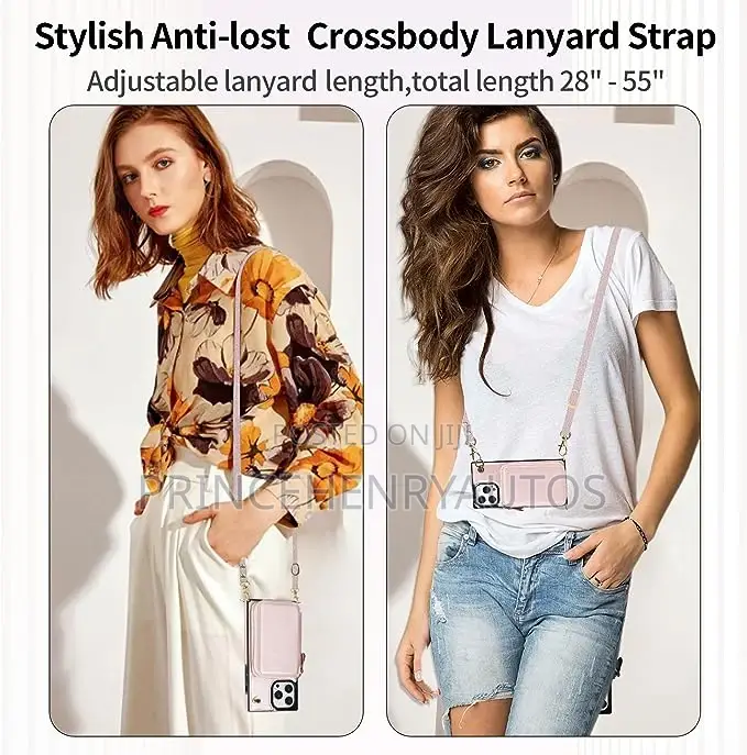 Hoerrye Crossbody Wallet Case Women for iPhone 14 Pro Max