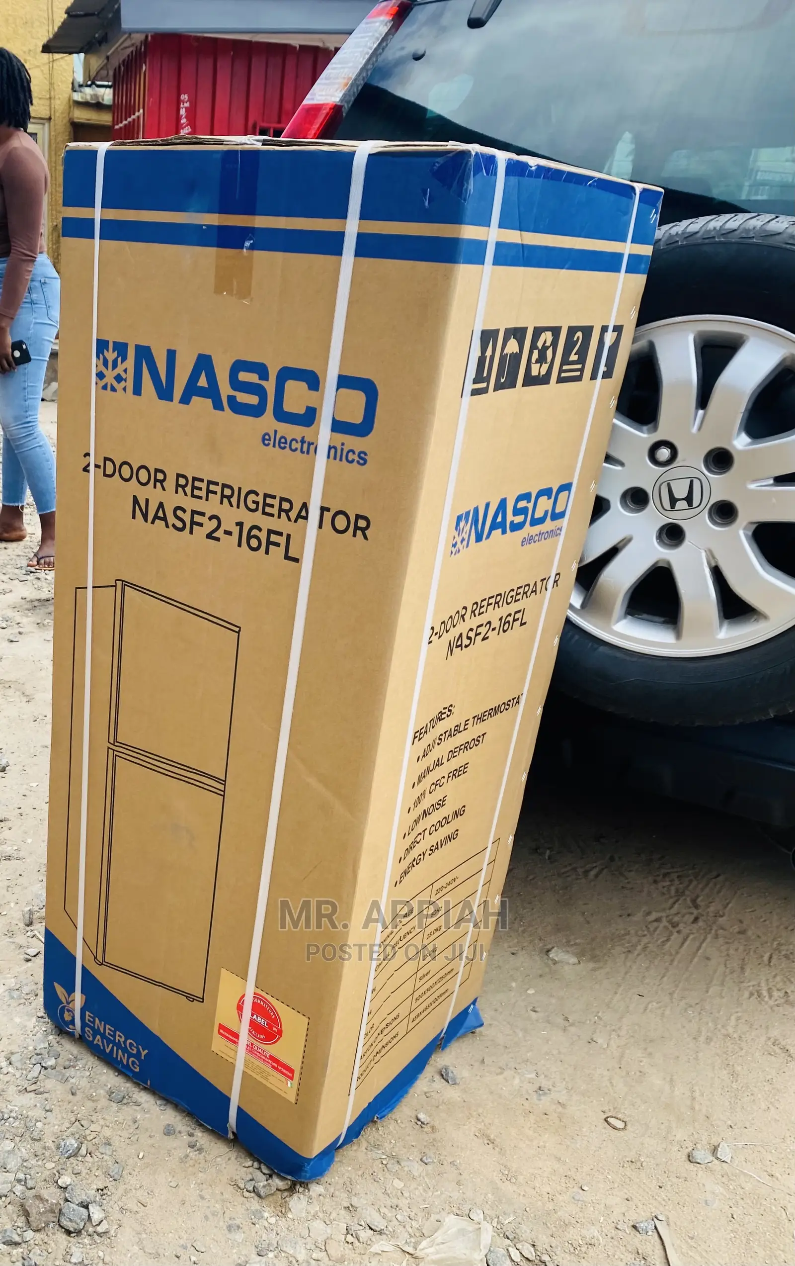 Energy Cost Saving Nasco Fridge Available(Gray)Nasf2-16fl