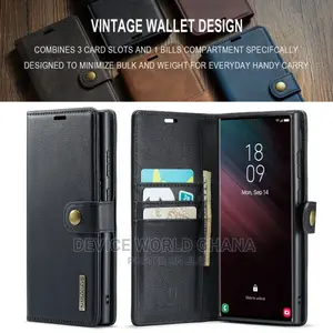 Dg 2in1 Detachable Leather Flip Case Samsung S25ultra S24u 2