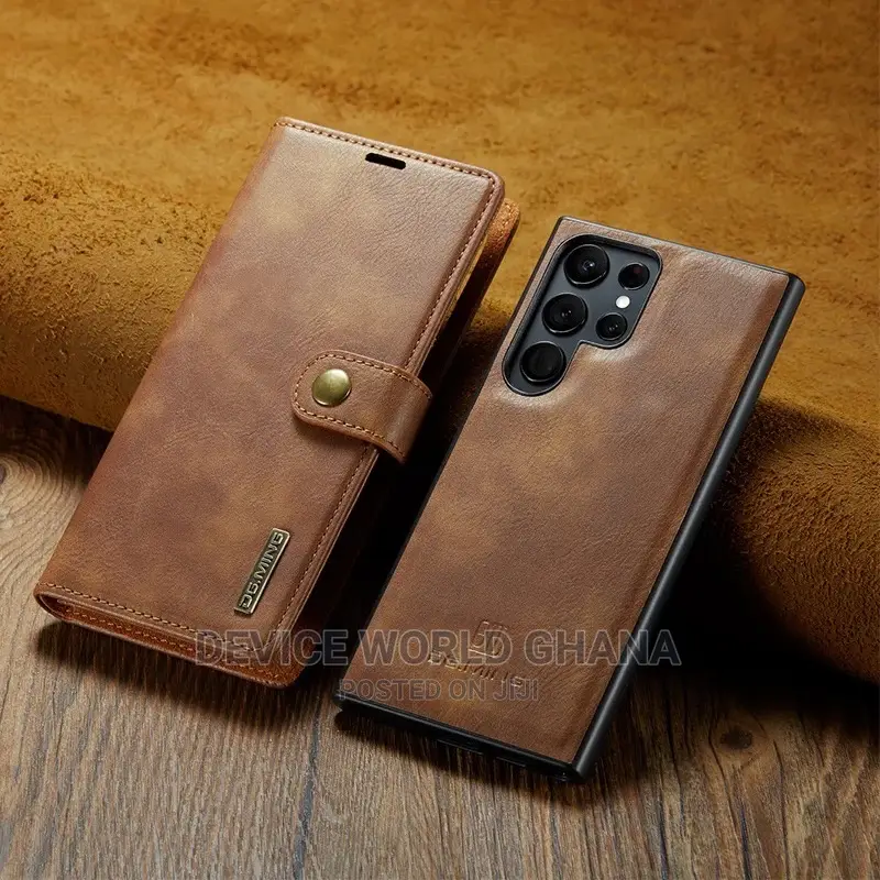 Dg 2in1 Detachable Leather Flip Case Samsung S25ultra S24u 2
