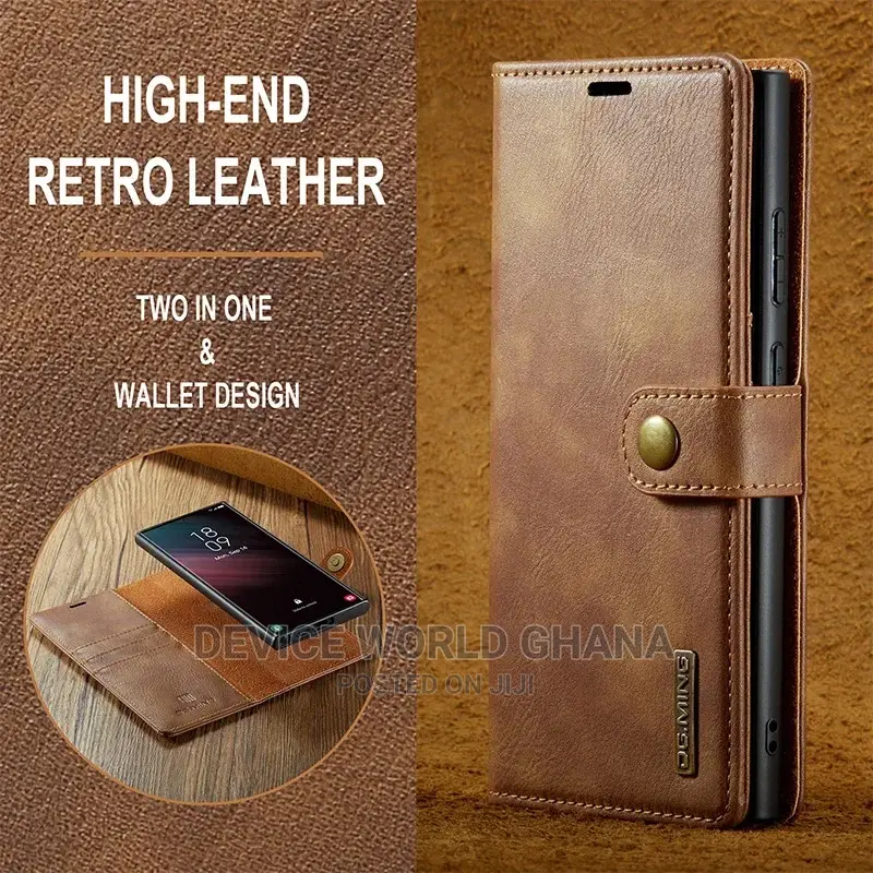 Dg 2in1 Detachable Leather Flip Case Samsung S25ultra S24u 2