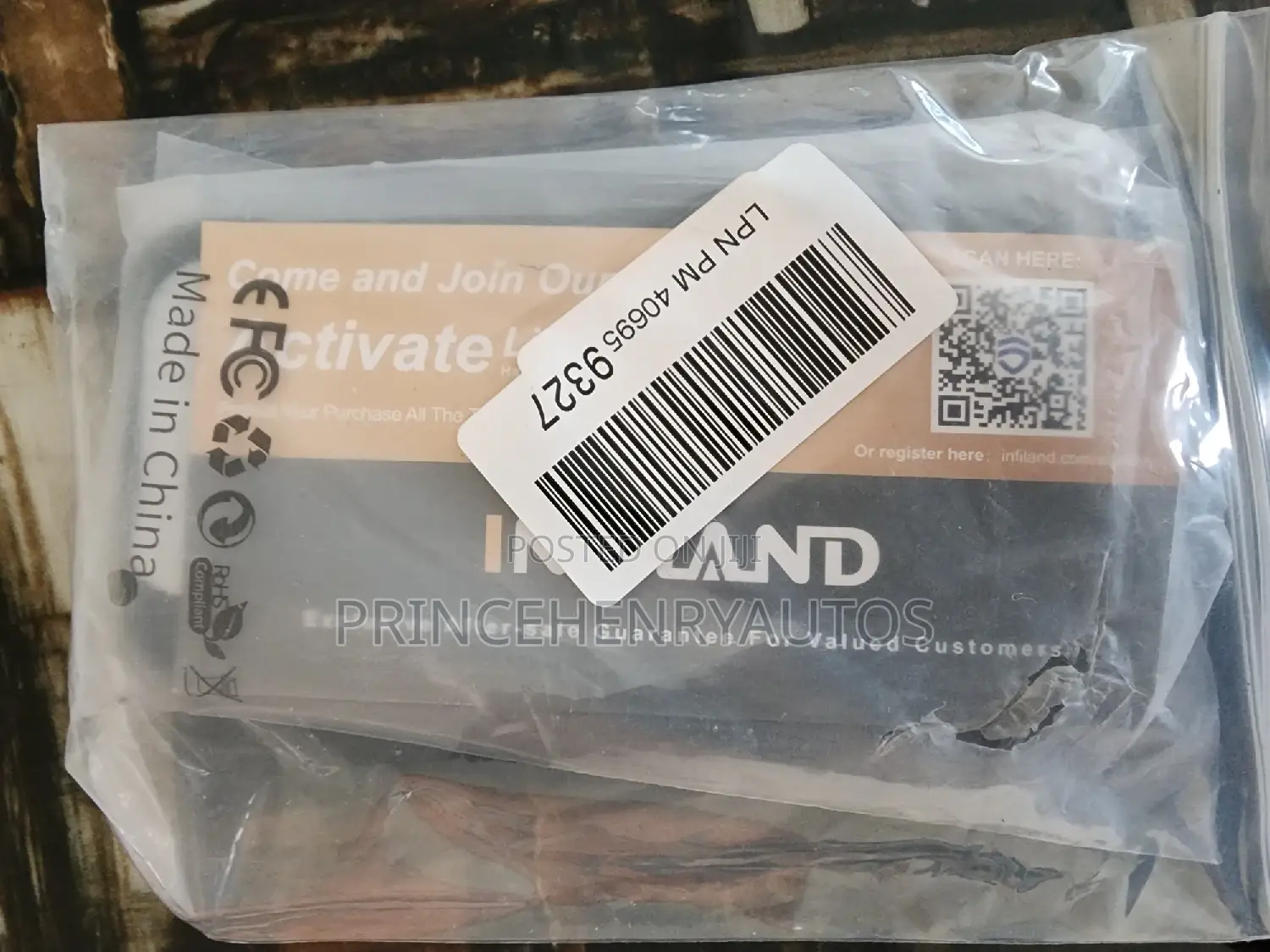 INFILAND 12FT Military Drop Protection for iPhone 14 Plus