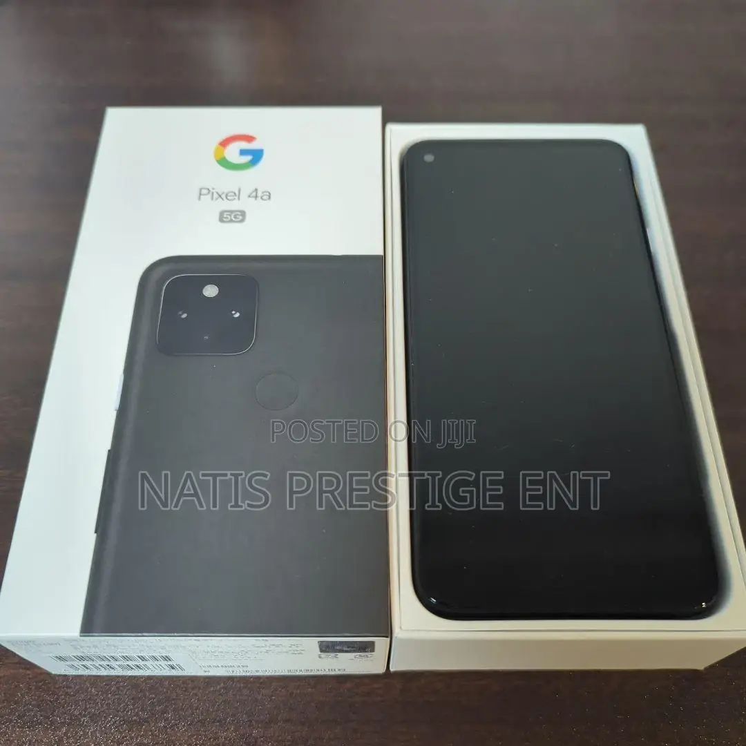 New Google Pixel 4a 5G 128 GB Black
