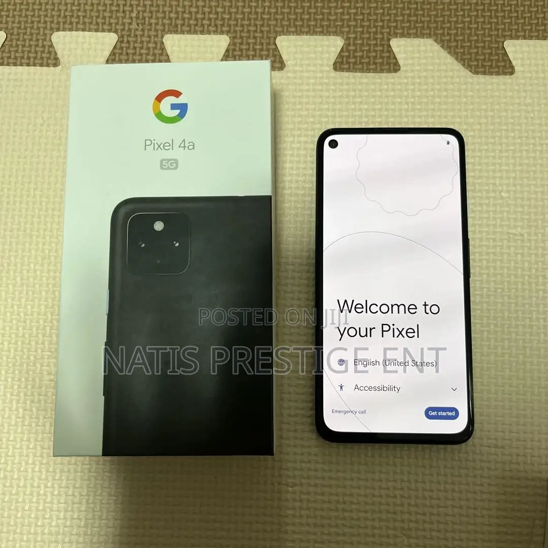 New Google Pixel 4a 5G 128 GB Black