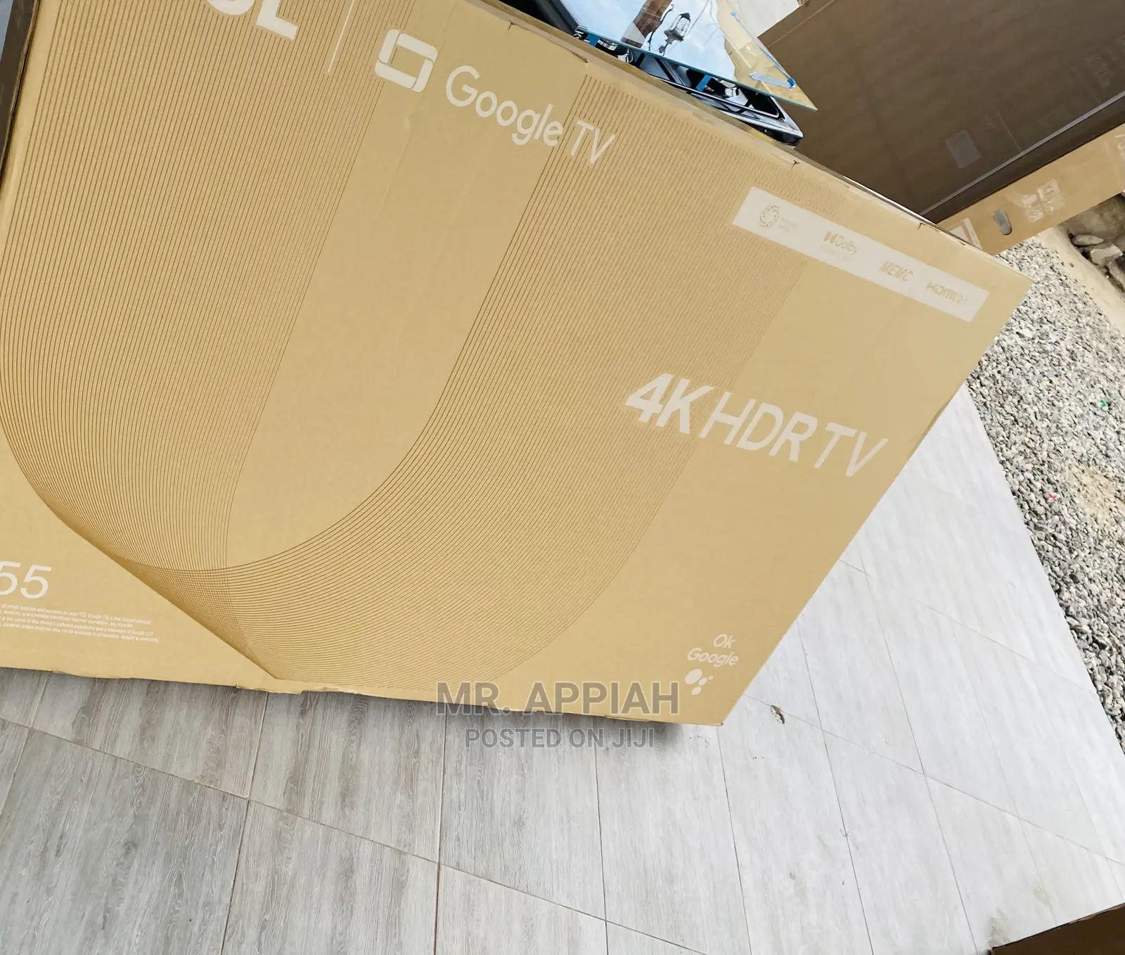 Original TCL 55 Inch HDR Google Android Tv 55p735 