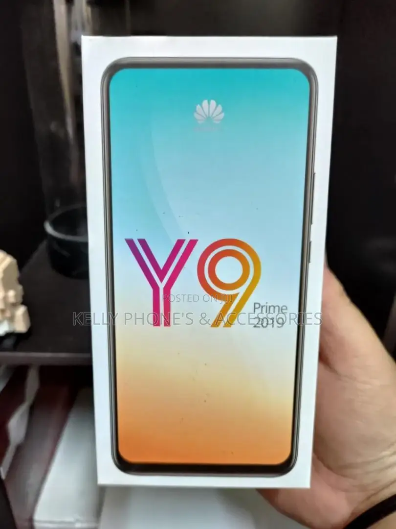 New Huawei Y9 Prime 2019 128 GB Black