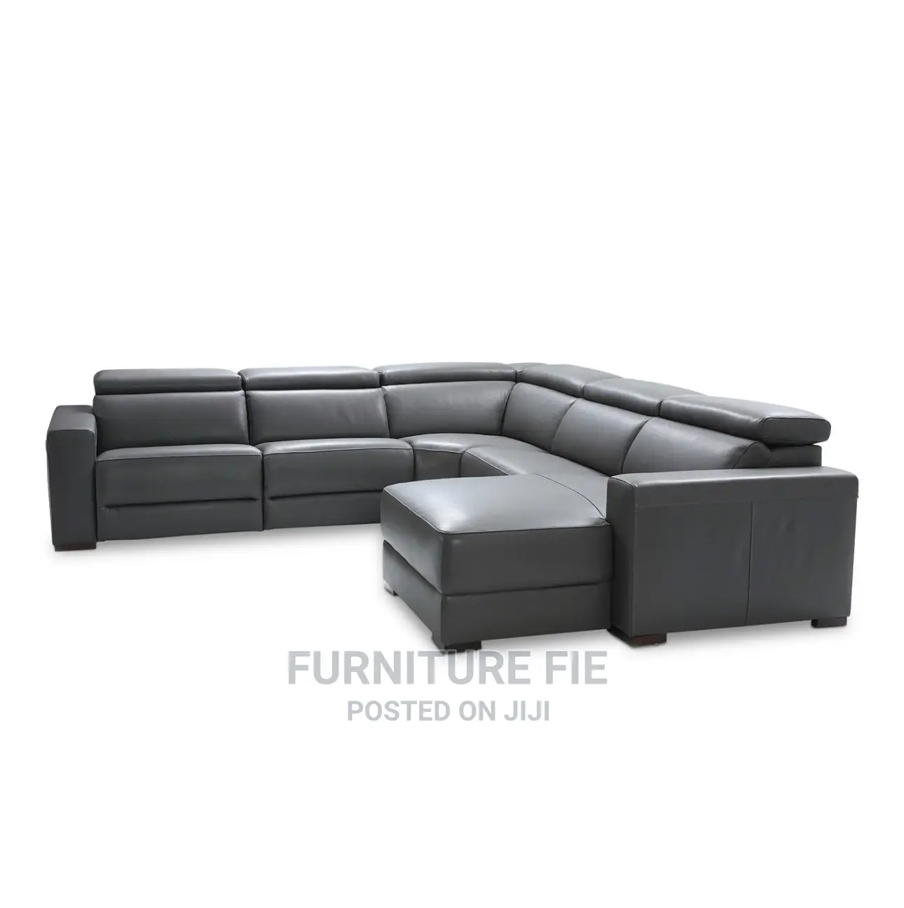 Nevio 5pcs Real Leather Sectional With Chaise From Macys Usa
