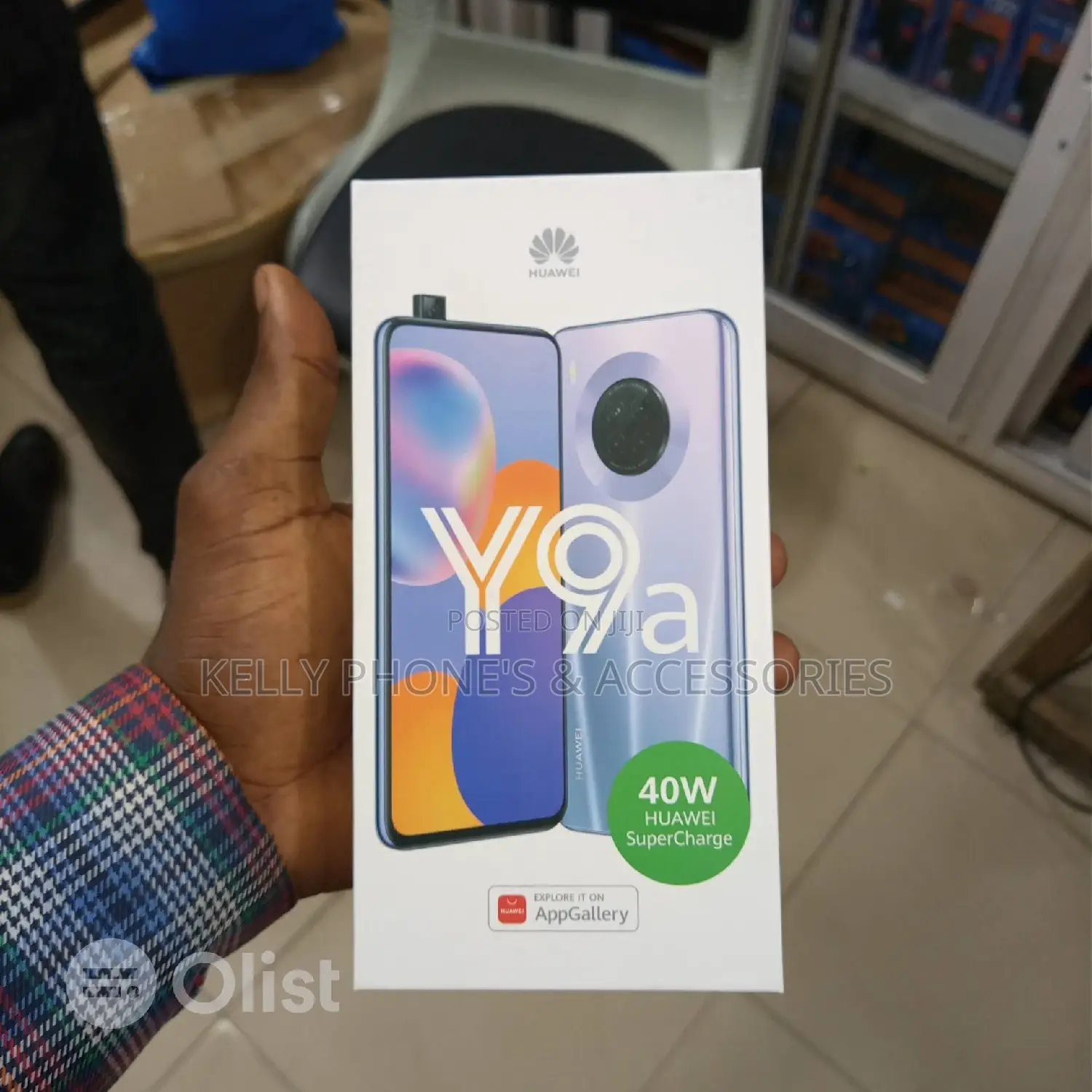 New Huawei Y9a 128 GB Black