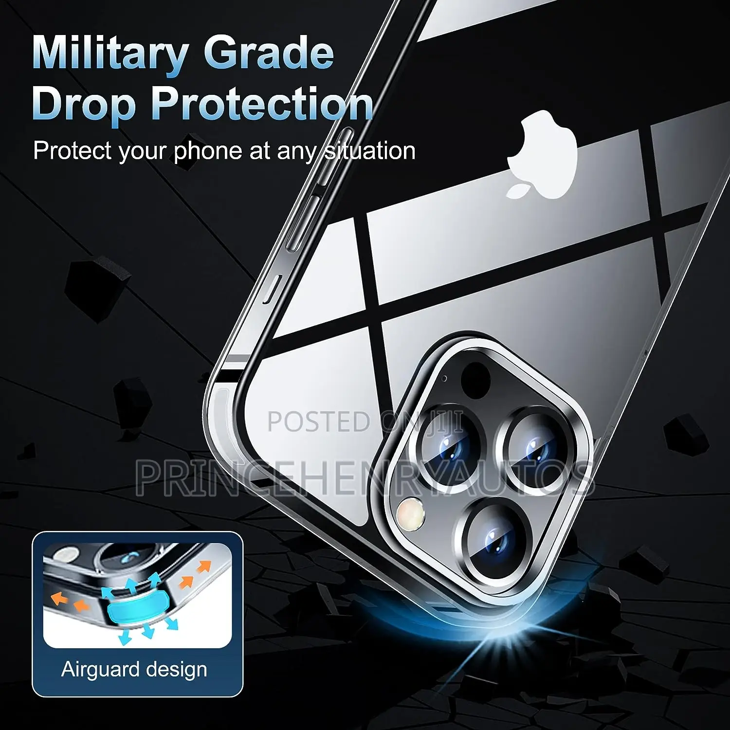 DOPLON Crystal Clear Designed For iPhone 14 Pro Max Case