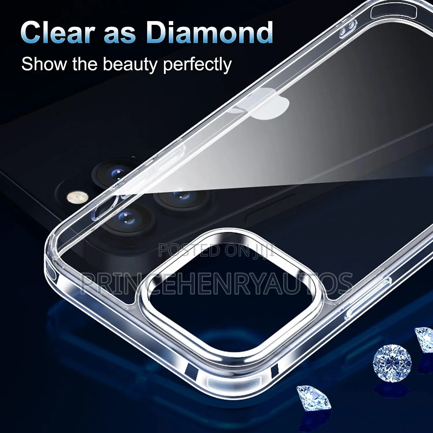 DOPLON Crystal Clear Designed For iPhone 14 Pro Max Case