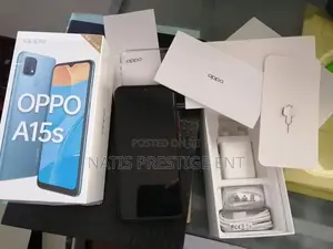 New Oppo A15s 64 GB Blue