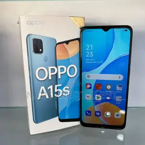 New Oppo A15s 64 GB Blue