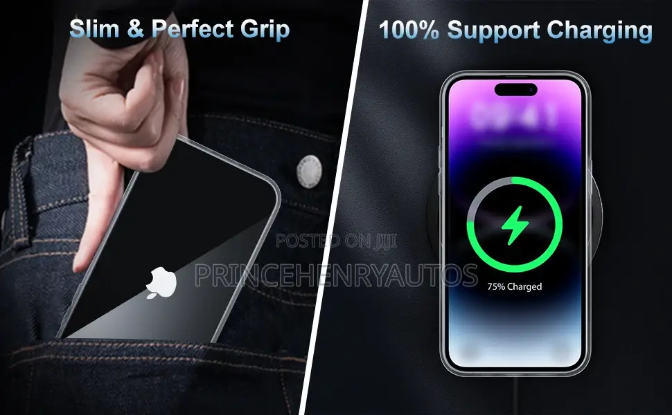 DOPLON Crystal Clear Designed For iPhone 14 Pro Max Case