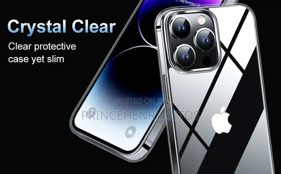 DOPLON Crystal Clear Designed For iPhone 14 Pro Max Case