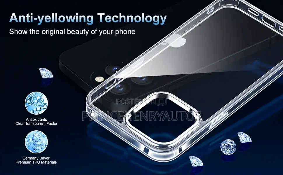 DOPLON Crystal Clear Designed For iPhone 14 Pro Max Case