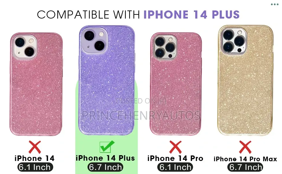 MILPROX Compatible With iPhone 14 Plus Case (2022)