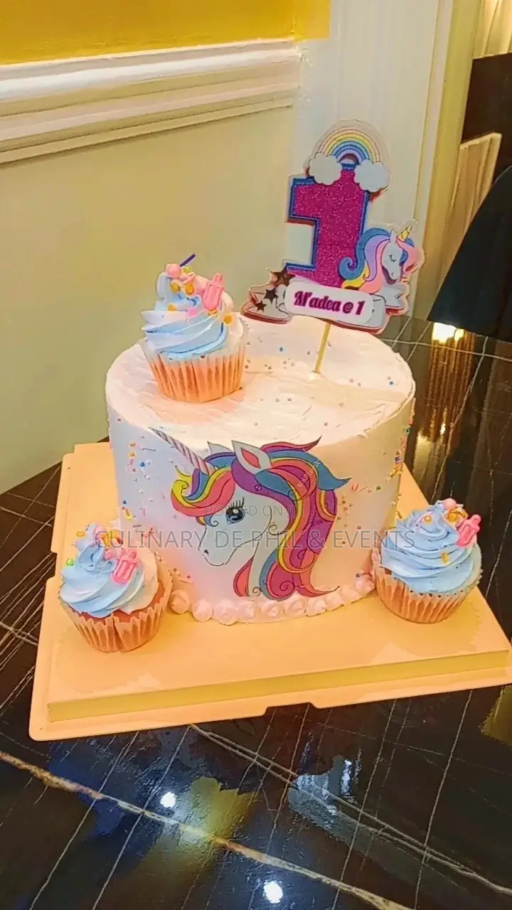 Unicorn Theme Cake