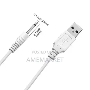 USB Charging Cable For Facial Cleanser, Sex Products, Etc