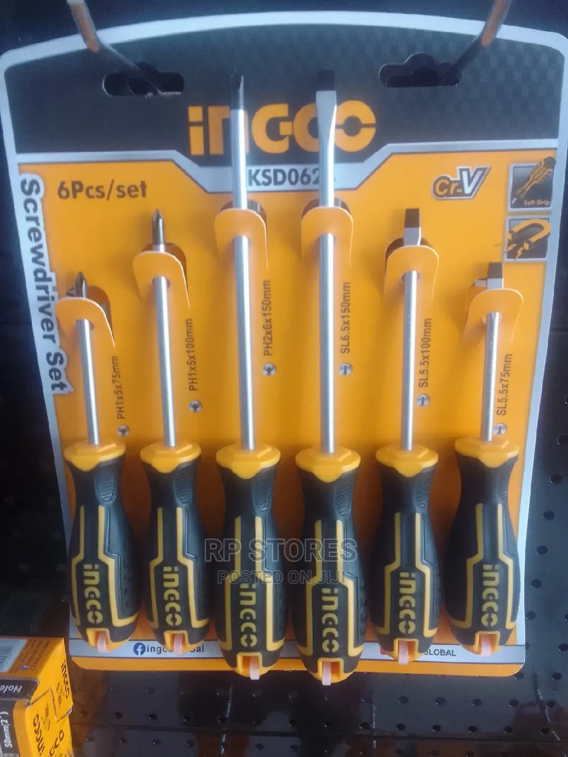 Ingco 6pcs Screwdrivers Set
