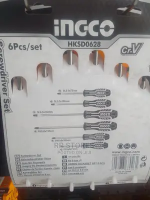 Ingco 6pcs Screwdrivers Set