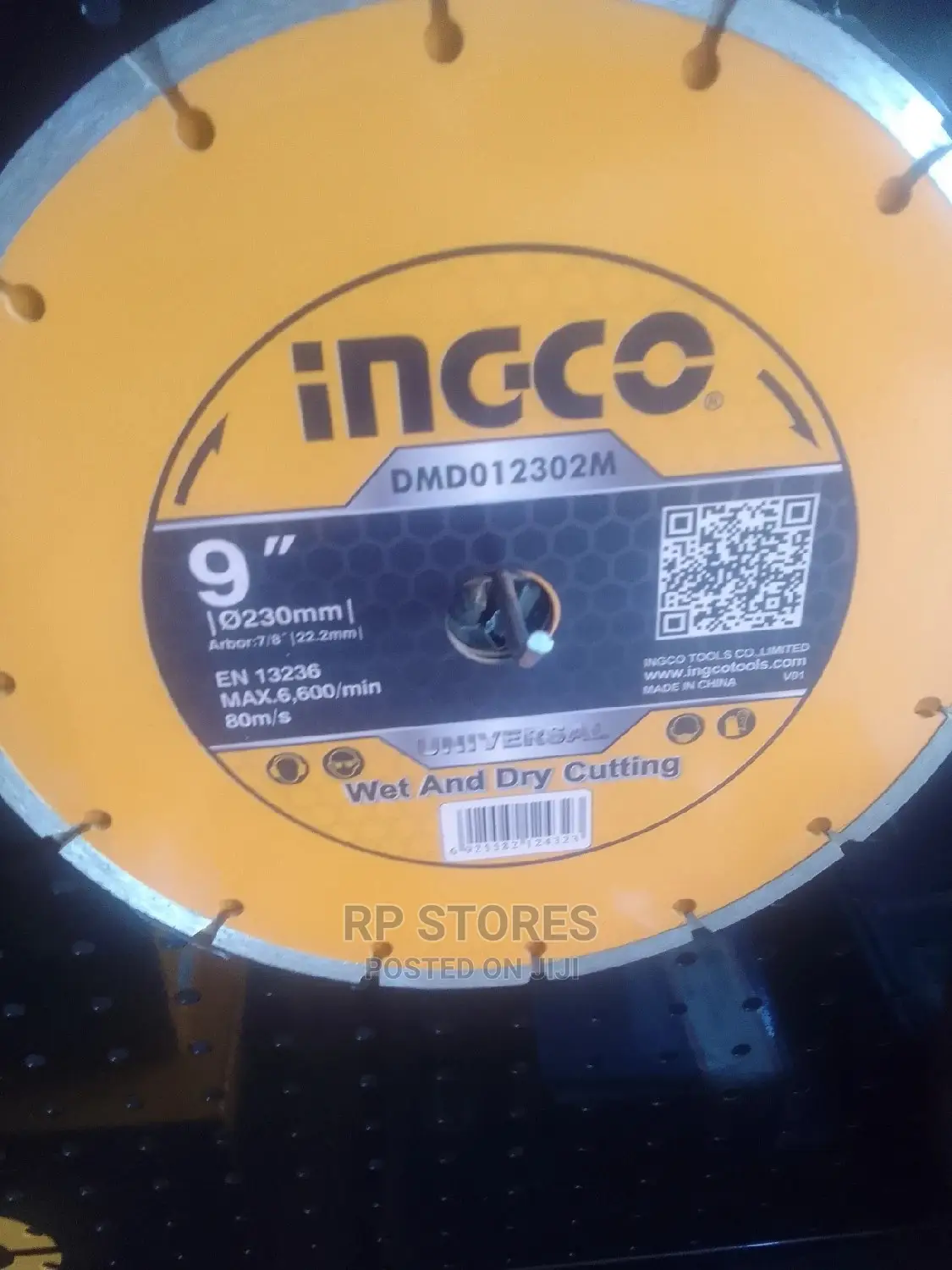 Ingco Wet and Dry Cutting Disc 9inches