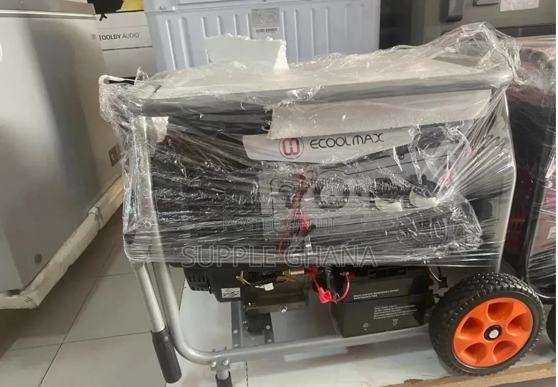 (Best)Generator Key Start Ecoolmax 10kva Petrol Generator