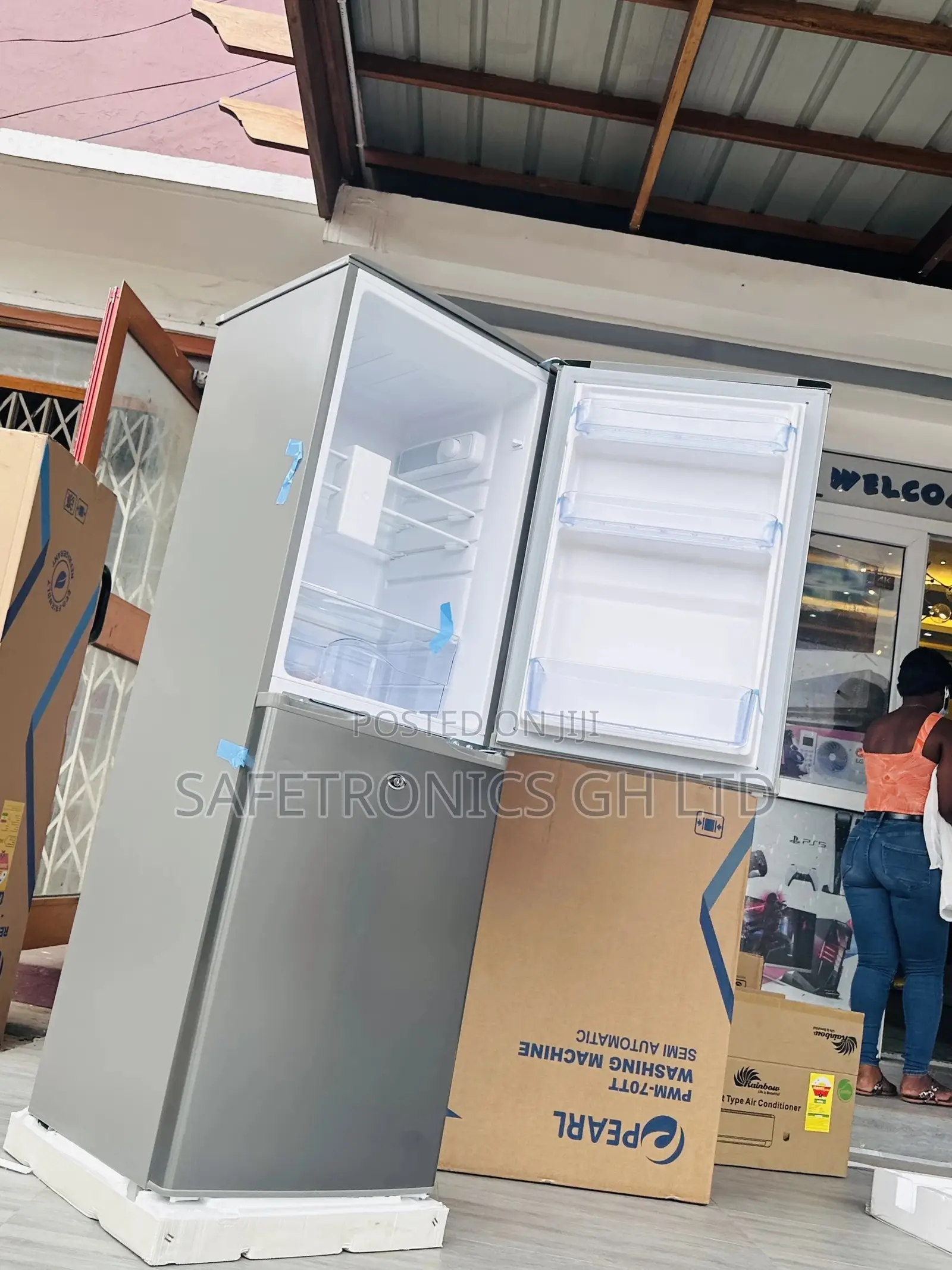 Pf-270ix  Topfreezer Doubledoor Pearl Fridge