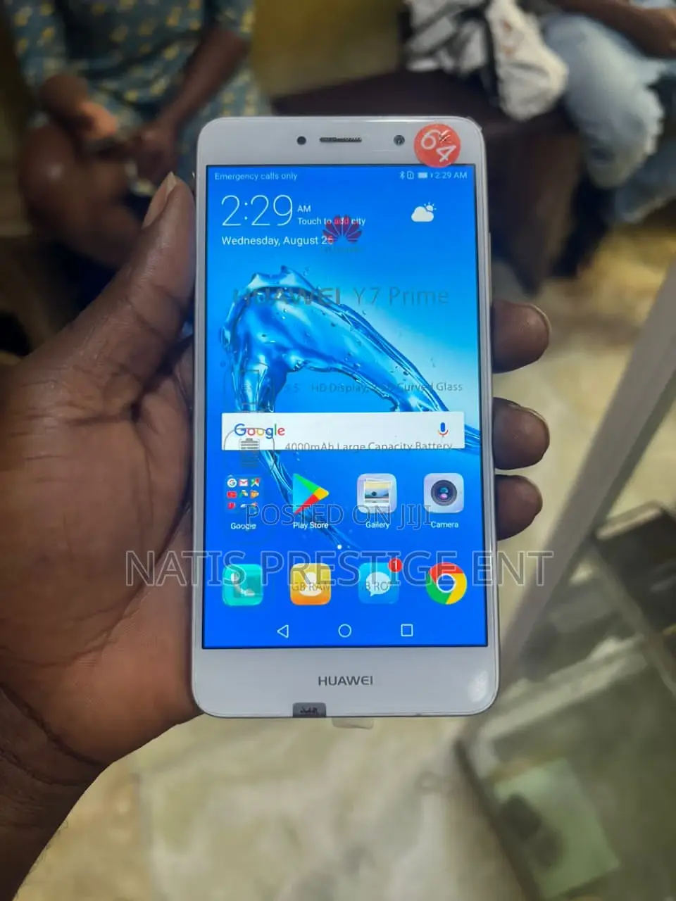 Huawei Y7 Prime 64 GB Black