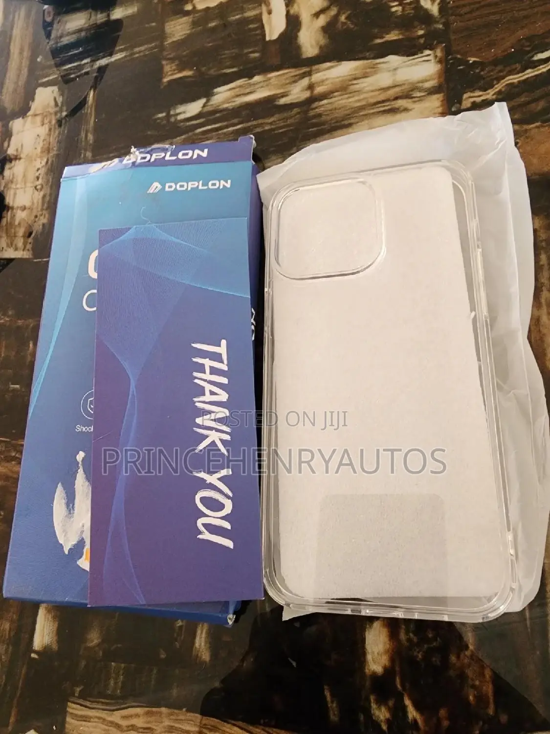 DOPLON Crystal Clear Designed For iPhone 14 Pro Max Case
