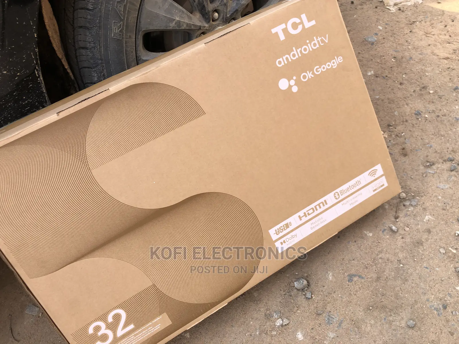 Slim Satellite TCL 32′′ Android TV
