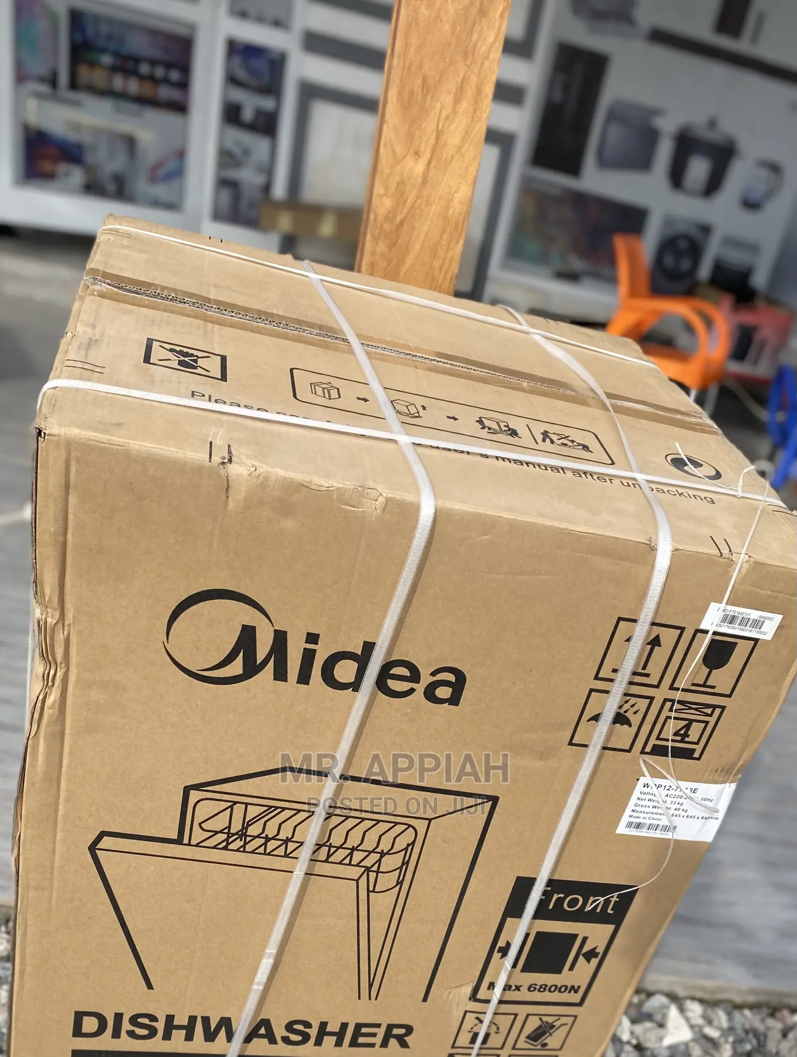 Choice Midea WQP12-5203 in-Built Dishwasher(Gray) 