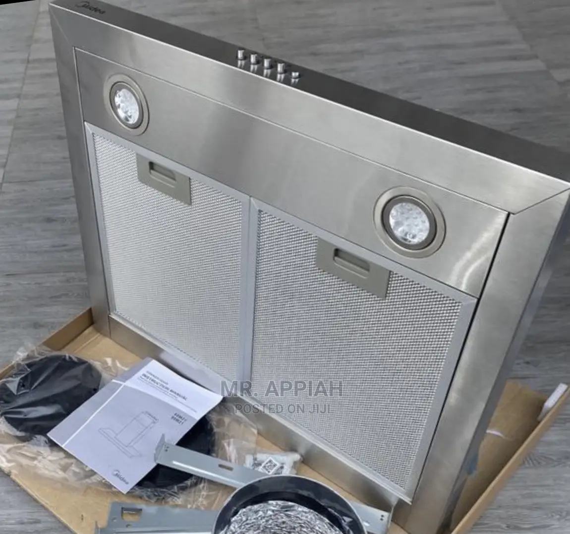 Classic Design Midea 60cm T-Shape Rangehood 