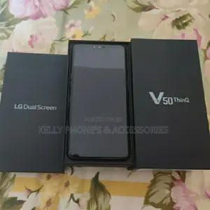 New LG V50 ThinQ 128 GB Black