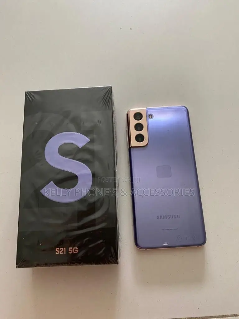 New Samsung Galaxy S21 5G 128 GB Purple