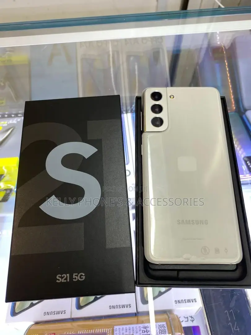 New Samsung Galaxy S21 5G 256 GB White