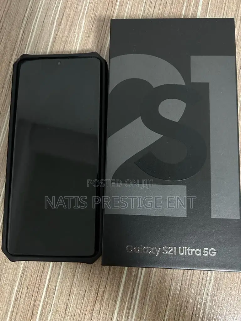 New Samsung Galaxy S21 Ultra 5G 256 GB Black